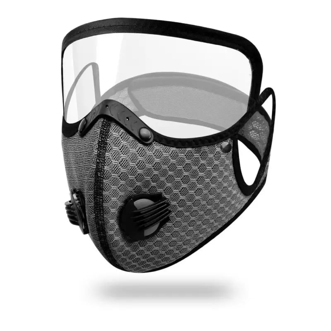 Adjustable Carbon Filter Mask for Dusty Tasks