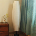 Rice Paper Column Floor Lamp For Soft Glow