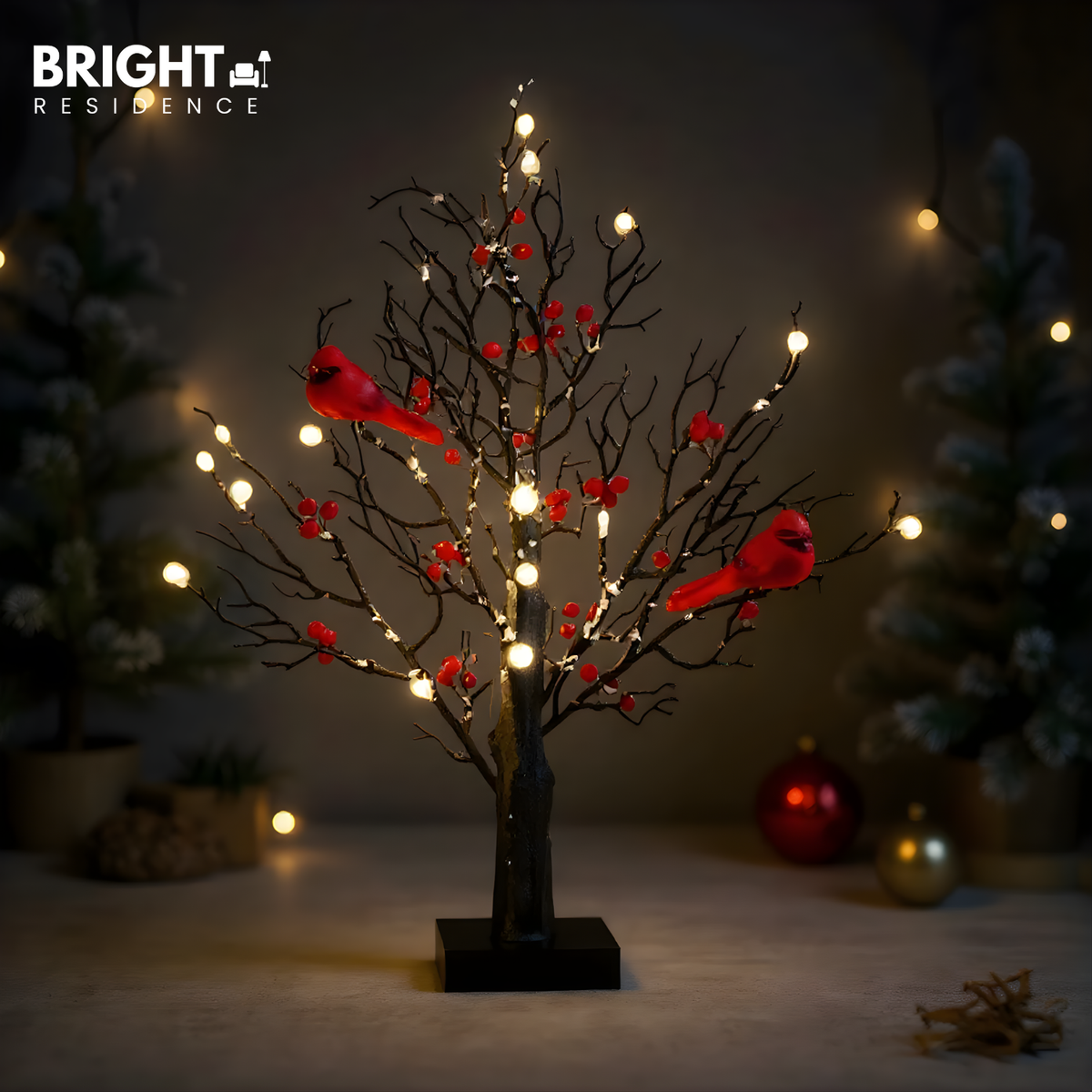 Vintage Christmas Tree Lighting for Cozy Holiday Glow