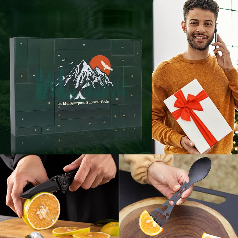 Survival Kit Advent Calendar For Daily Adventure