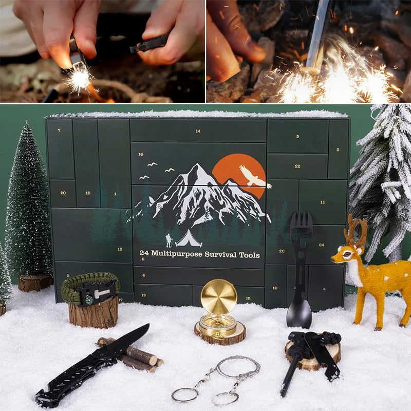 Survival Kit Advent Calendar For Daily Adventure