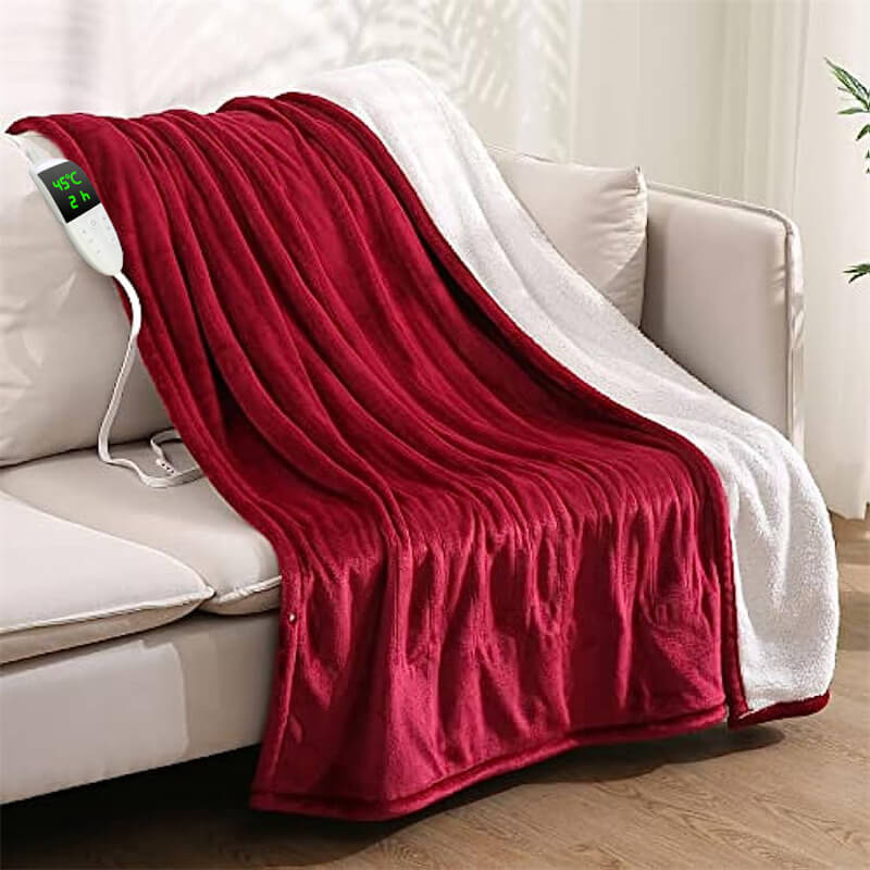 Heated Blanket For Cozy Evenings