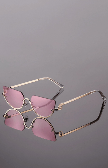 ZOÉVA – Cat Eye Sunglasses with UV400 Protection & Lightweight Metal Frames