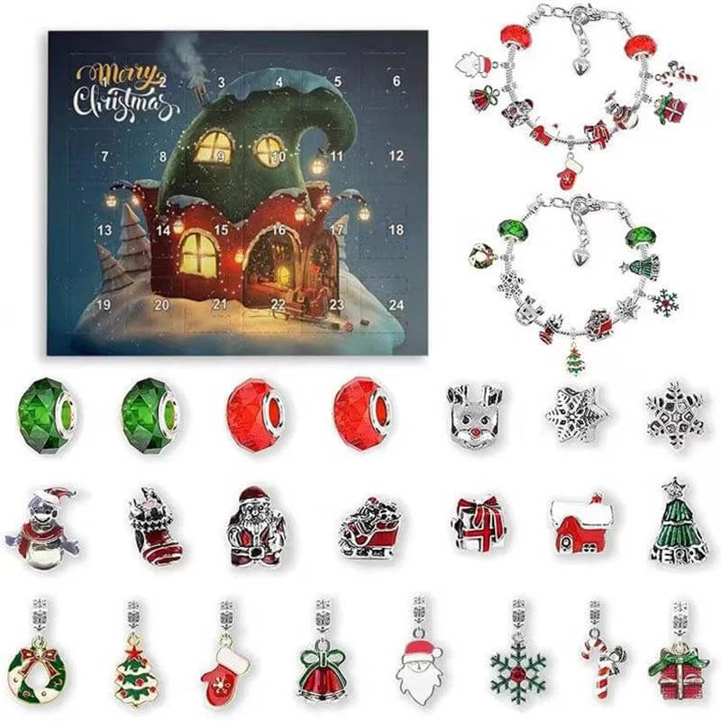 DIY Bracelet Advent Calendar For Festive Fun