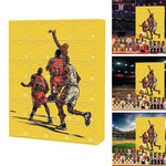 NBA Advent Table With Daily Fan Surprises
