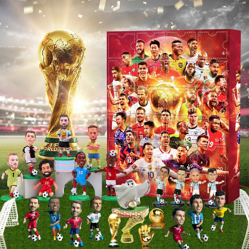 Football Advent Calendar With 24 Daily Surprises