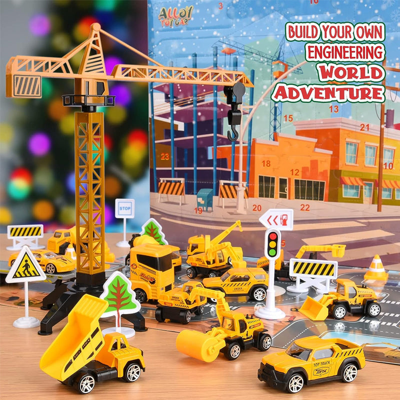 Construction Advent Calendar For Creative Play