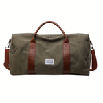 Washed Canvas Duffel for Effortless Packing