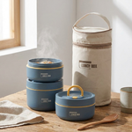 Stackable Insulated Lunch Box for Warm Meals