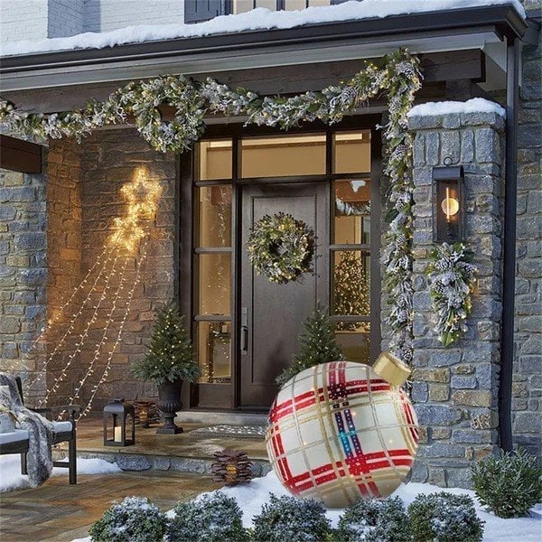 Inflatable Christmas Ornament for Easy Holiday Cheer