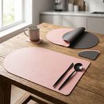 Flip-Color Table Mats for Effortless Styling