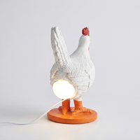 Sculpted Hen Lamp — Warm Glow in Less Space