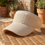 Airy Knit Sun Visor for Cool Shade
