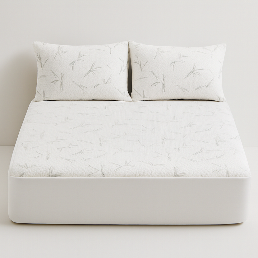 Cooling Bamboo Fitted Sheet for Deeper Sleep