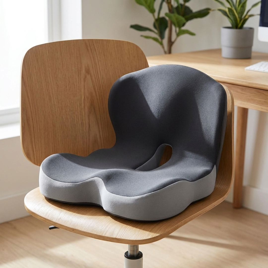 Contoured Memory Foam Support Pillow