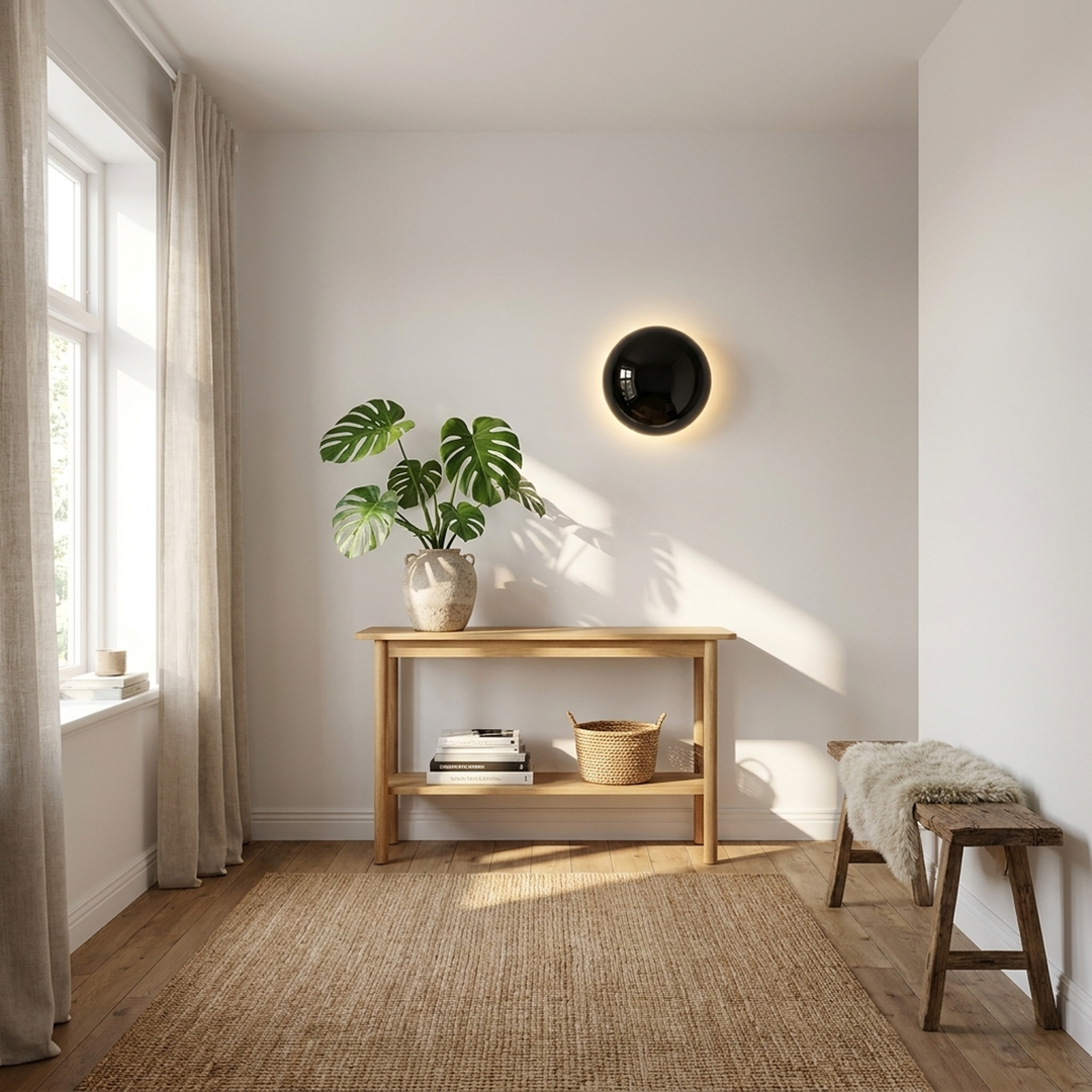 Eclipse Wall Light – Warm Artistic Ambience