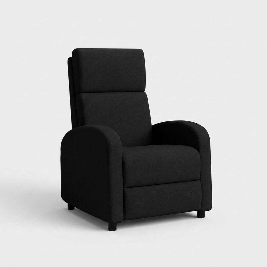 High-Back Recliner With Tuckaway Footrest