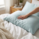 Silk-Satin Pillowcase Pair for Smoother Mornings