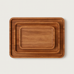 Natural Wood Serving Tray for Effortless Entertaining
