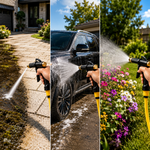 Adjustable Power Sprayer for Easier Outdoor Cleaning
