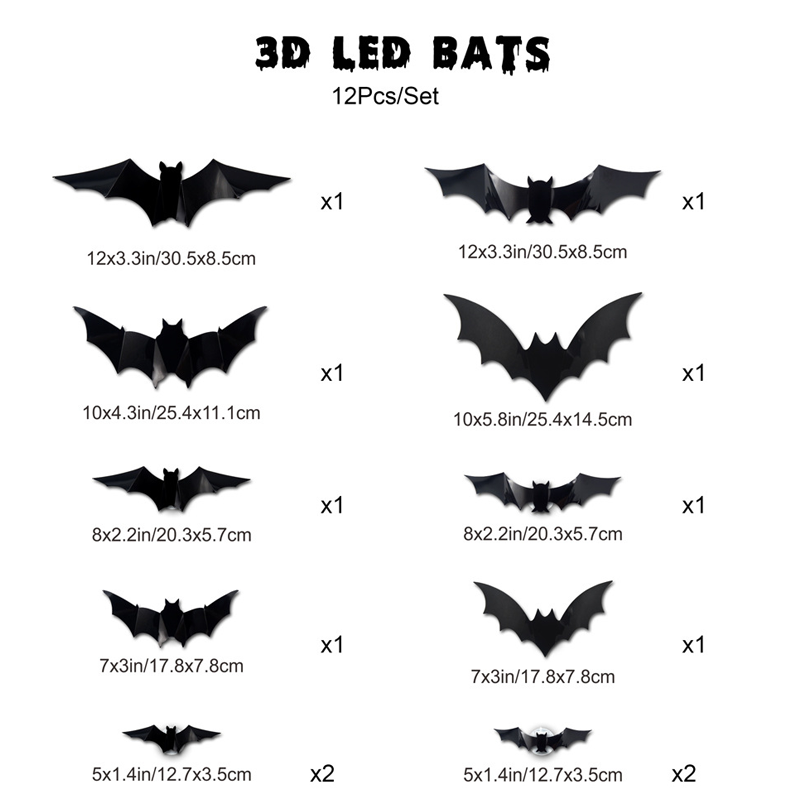 Halloween Bat Lights For Festive Walls