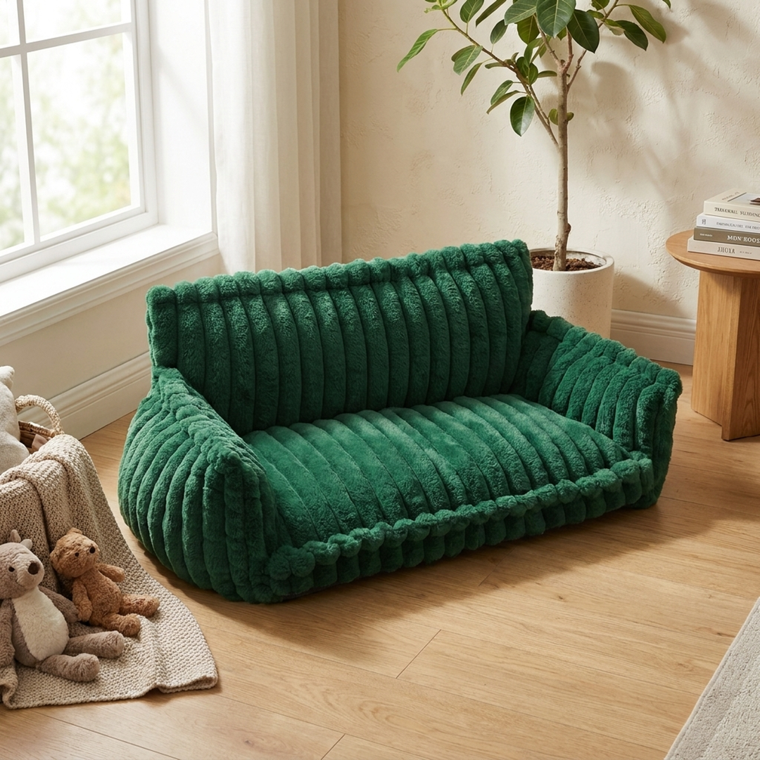 Cozy Dog Sofa Bed with Washable Cover