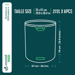 XXL Garden Waste Bags for Fewer Cleanup Trips