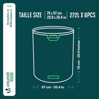 XXL Garden Waste Bags for Fewer Cleanup Trips