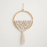 Round Macrame Plant Holder Wall Art