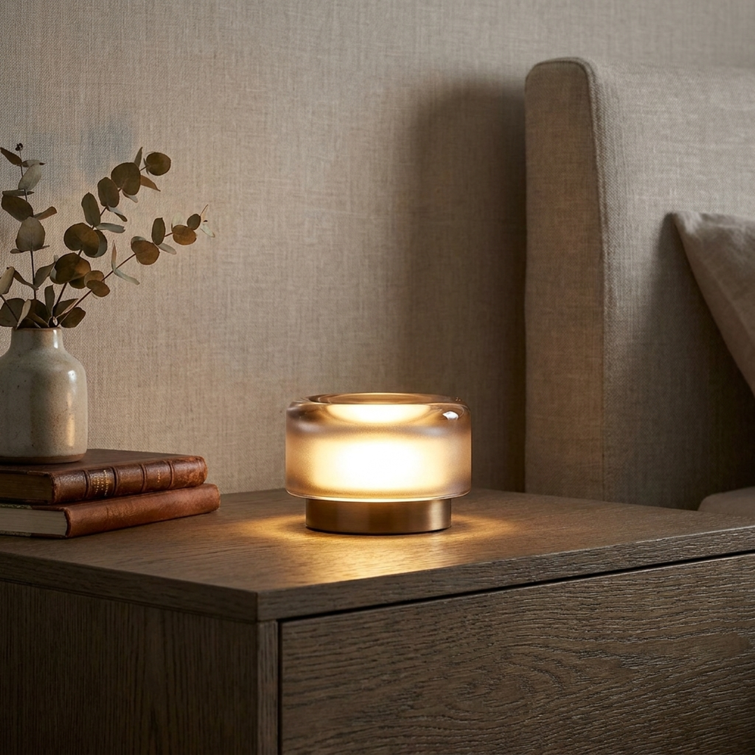 Sculptural Dimmable Lamp for Adaptable Ambience