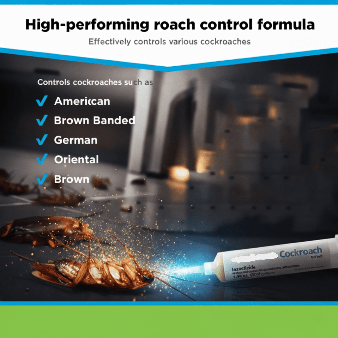 Precision Roach Bait Gel for Discreet Control