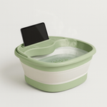 Foldaway Foot Soaking Tub With Massage Rollers
