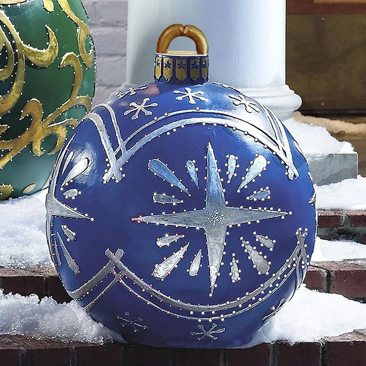 Inflatable Christmas Ornament for Easy Holiday Cheer