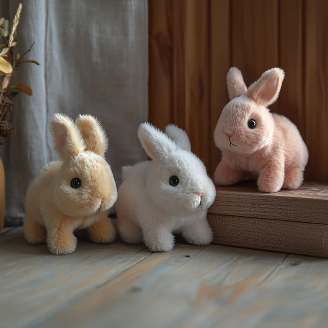 Animated Plush Bunny for Engaging Playtime