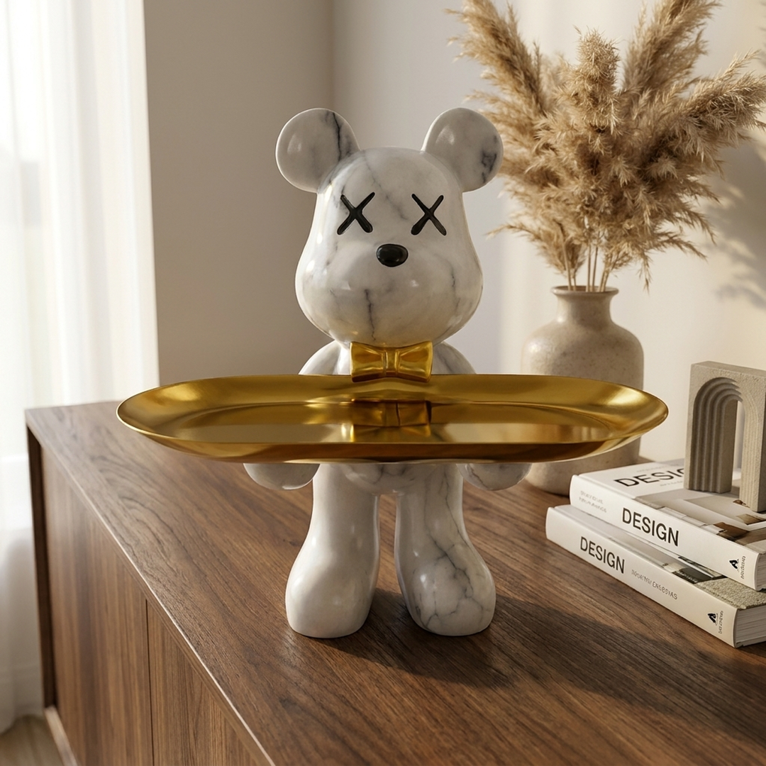 Graffiti Bear Catchall Keeps Essentials Handy