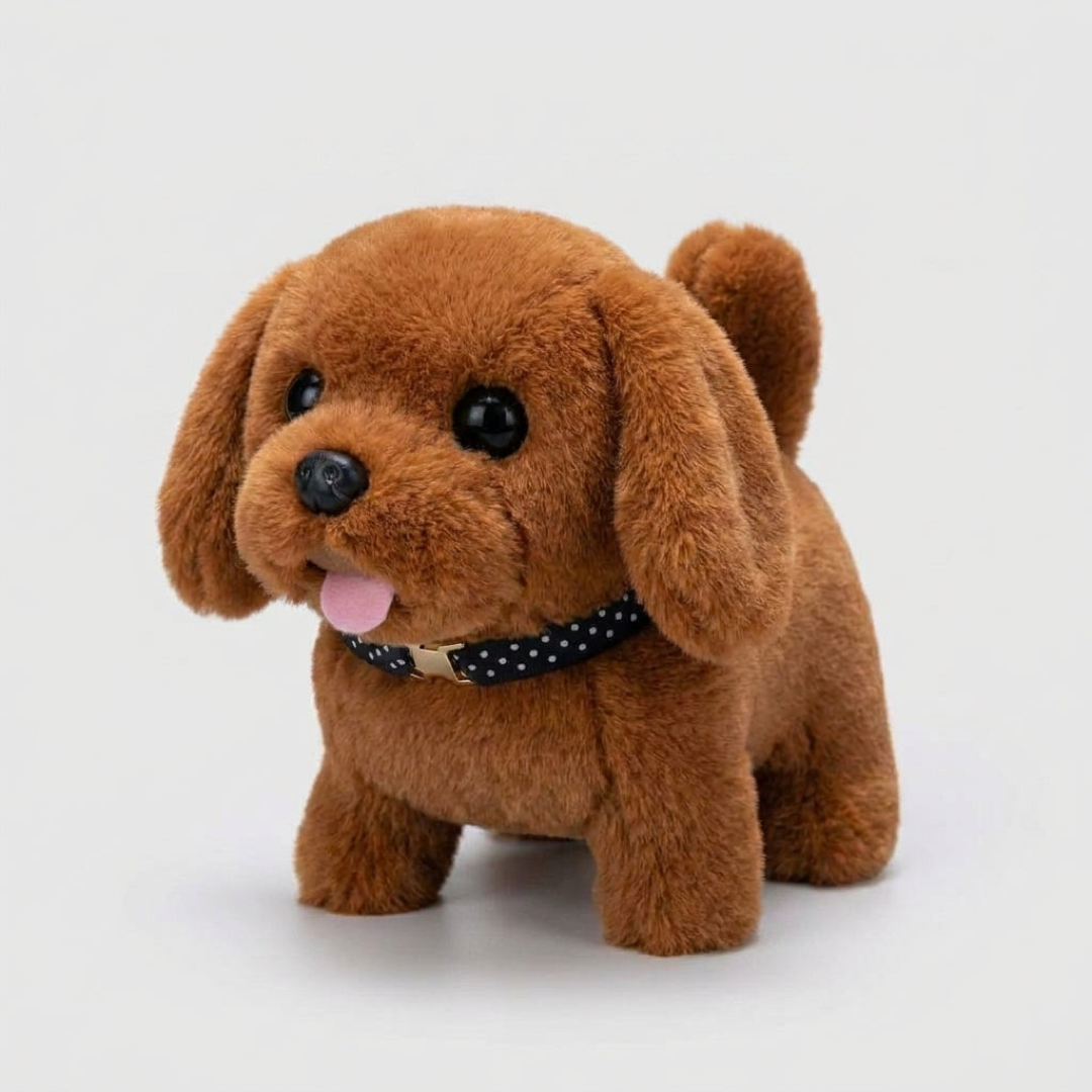 Walking Plush Puppy for Screen-Free Play
