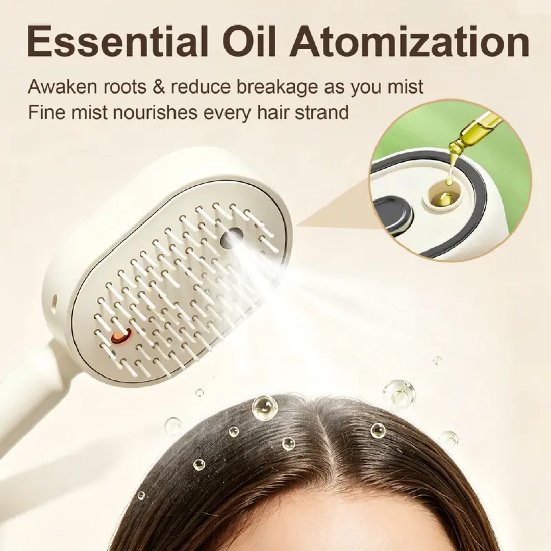 Mist Massage Comb for Gentle Scalp Care