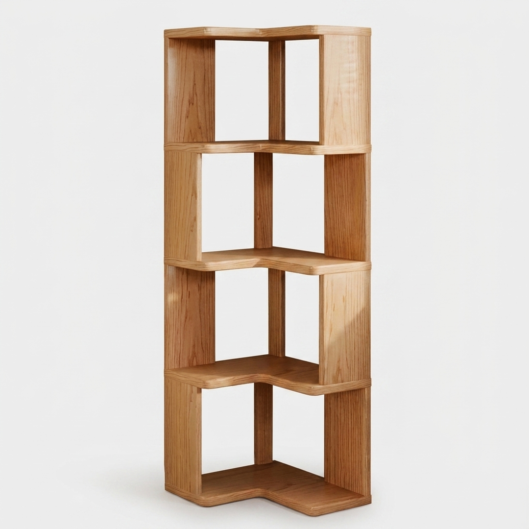Pine Corner Cupboard – Organize Unused Space