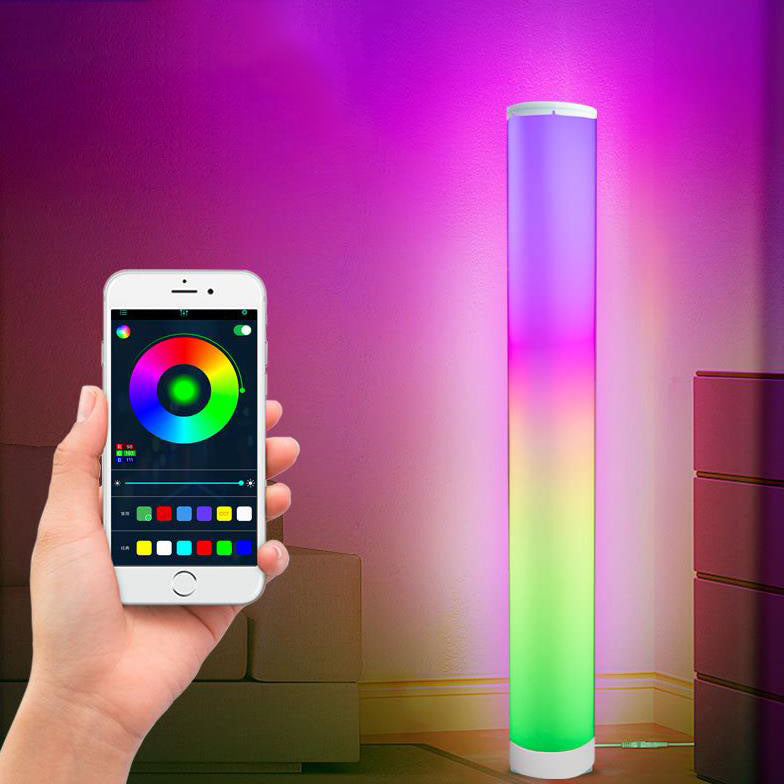 RGB Column Floor Lamp For Lively Evenings
