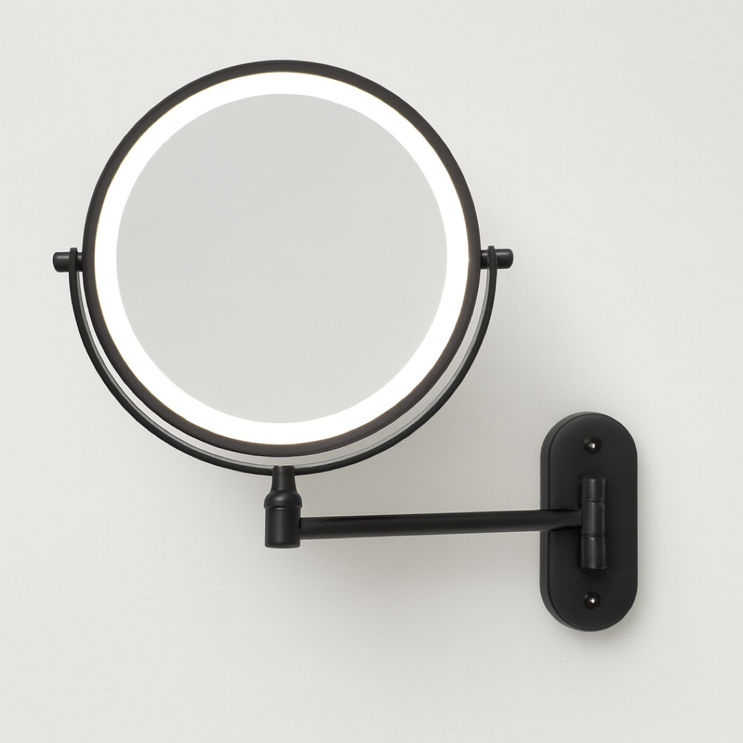 10X Lighted Vanity Mirror for Precise Grooming