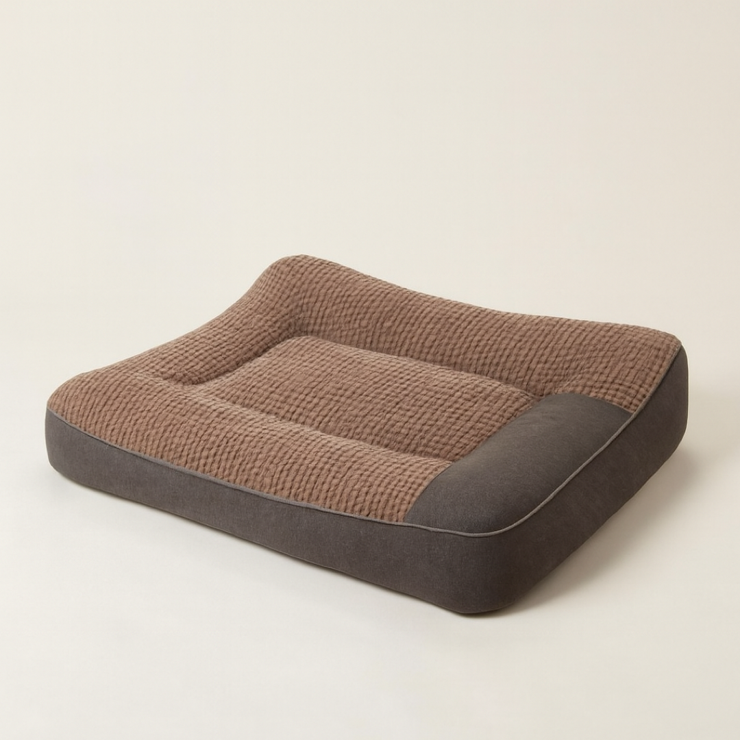 Large Supportive Dog Bed with Washable Cover