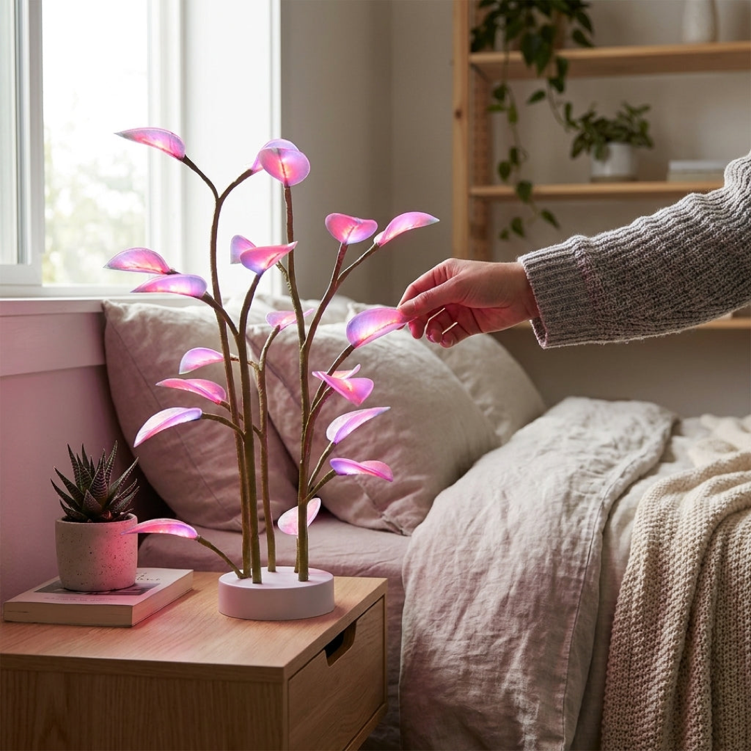 Illuminated Indoor Plant for Custom Ambiance