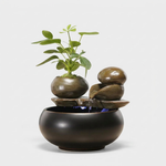 Quiet-Flow Ceramic Pet Fountain For Fresh Water