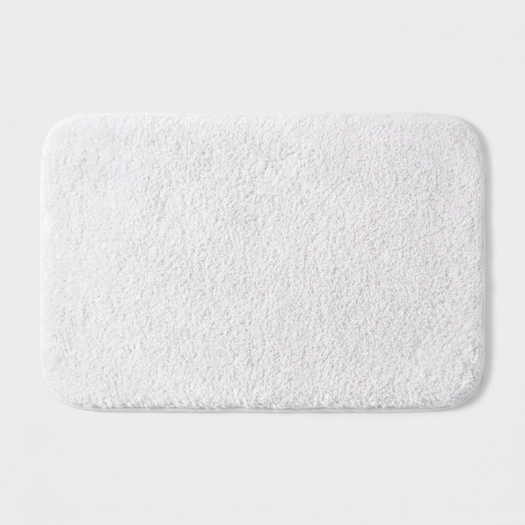 Plush Bath Mat for Softer Steps