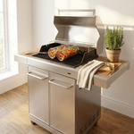 Rolling Grill Basket for Hands-Free Cooking