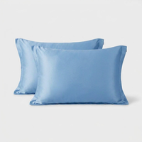 Silk-Satin Pillowcase Pair for Smoother Mornings