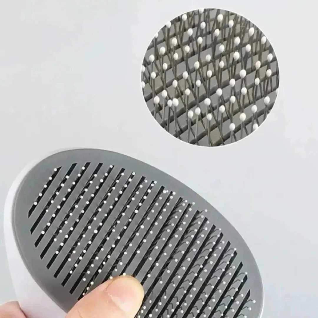 Silicone Cat Brush for Gentle Fur Removal