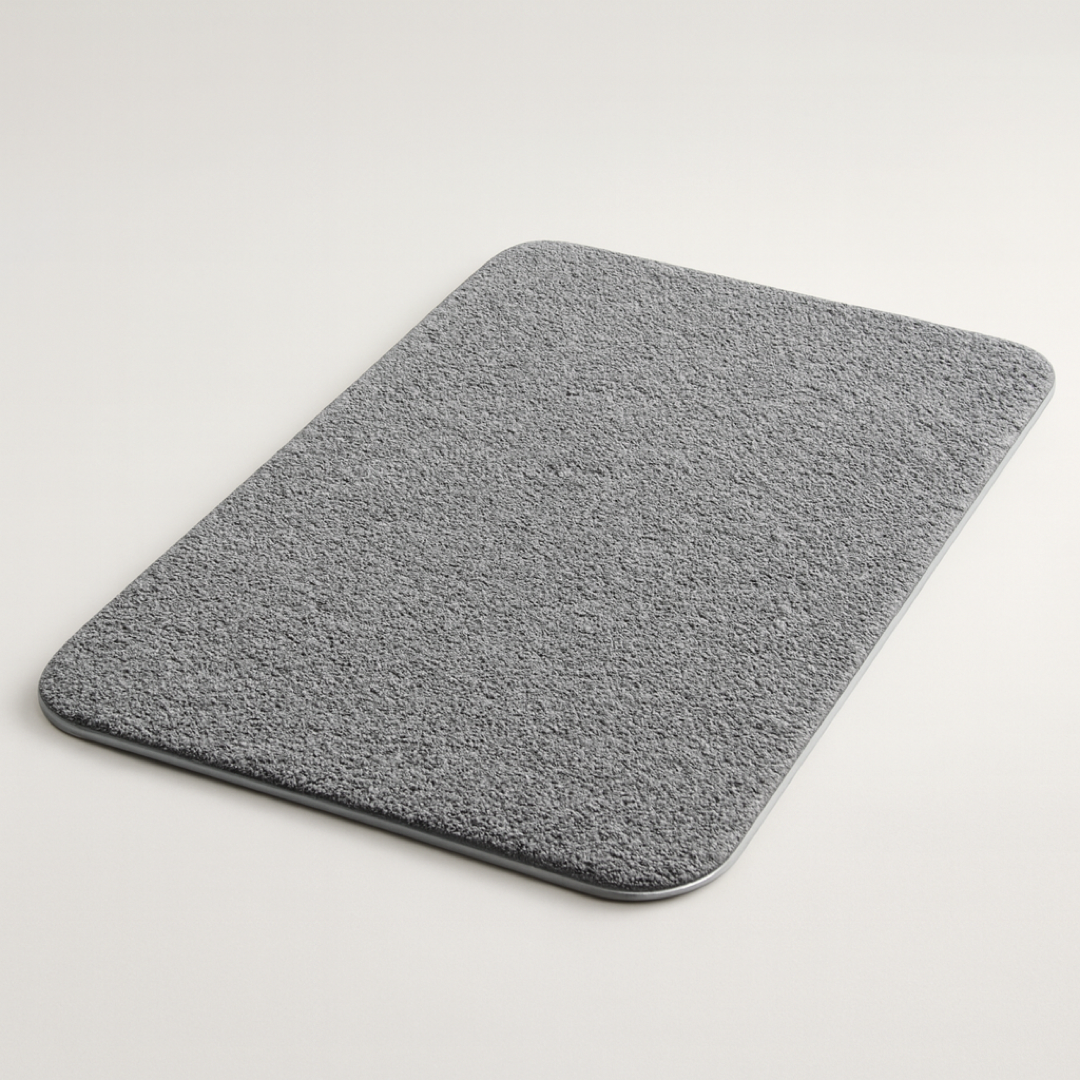 Quick-Drain Bath Mat for Safer Showers