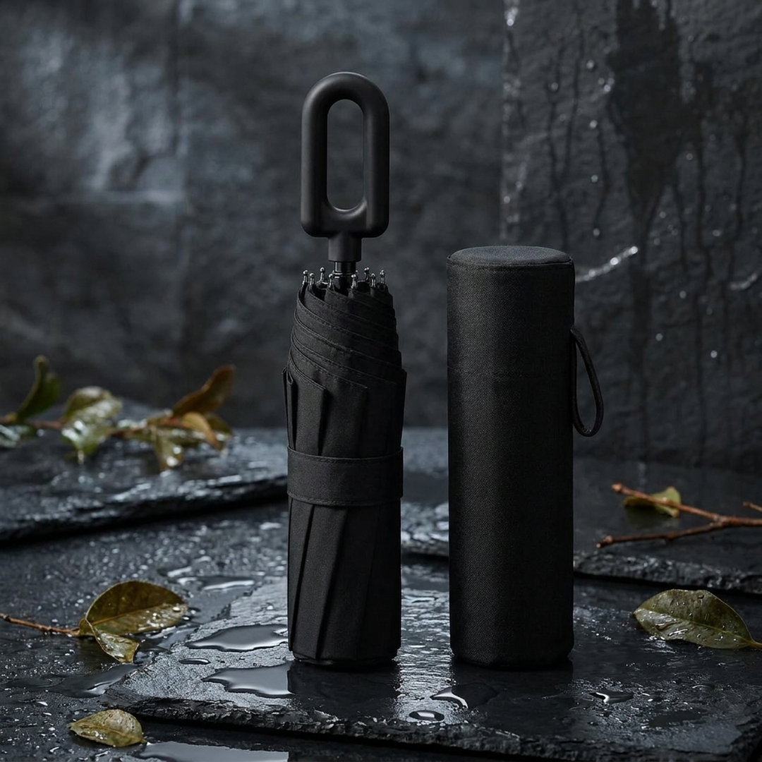 One-Touch Storm Umbrella for Easy Coverage