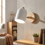 Wooden Wall Spotlight for Focused Lighting